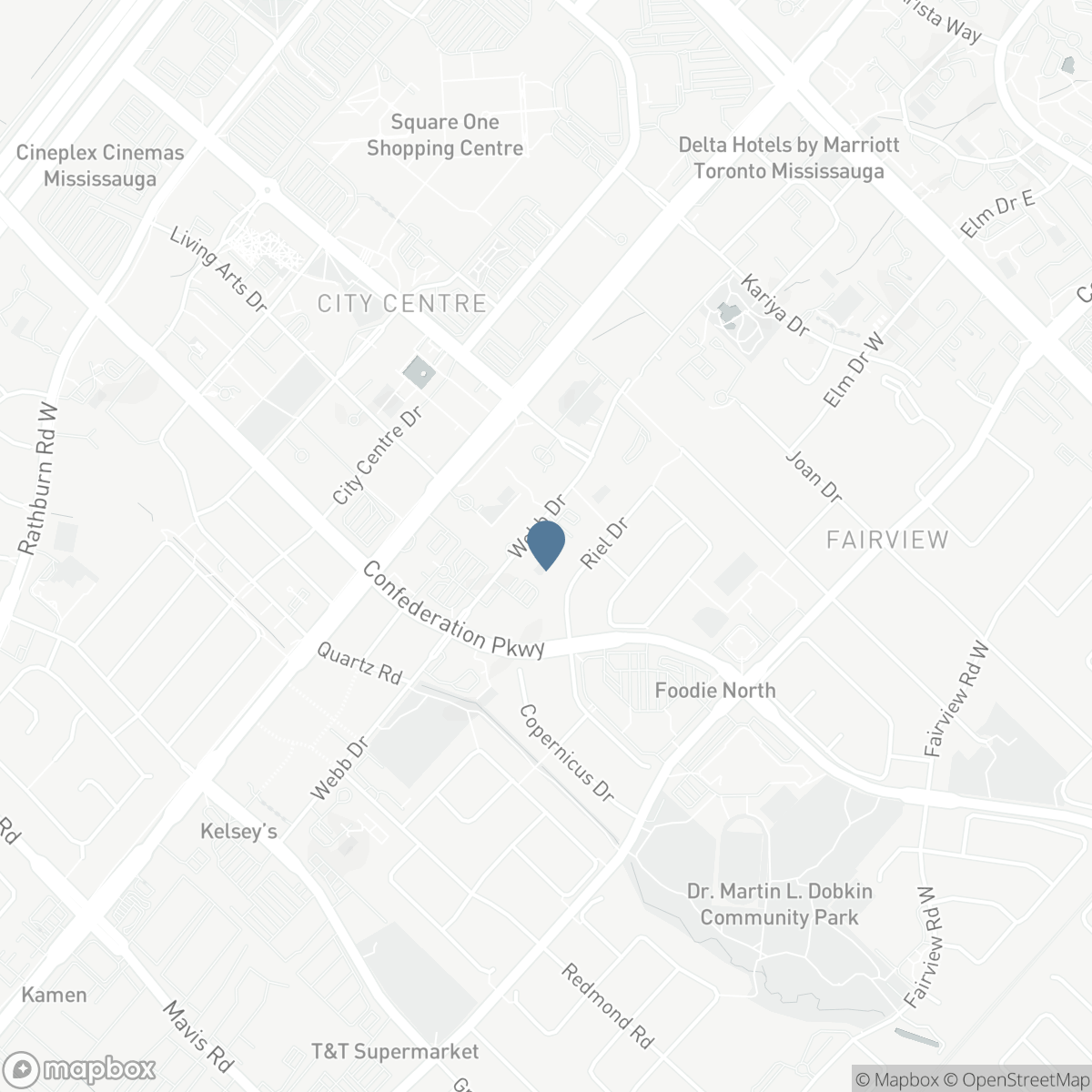 1007 - 300 WEBB DRIVE, Mississauga, Ontario L5B 3W3